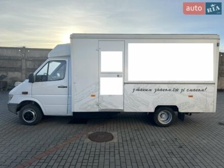 Белый Мерседес Sprinter, объемом двигателя 2.87 л и пробегом 343 тыс. км за 15000 $, фото 1 на Automoto.ua