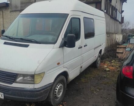 Белый Мерседес Sprinter, объемом двигателя 2.9 л и пробегом 123 тыс. км за 3500 $, фото 1 на Automoto.ua