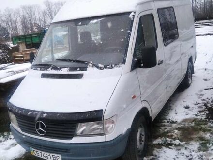 Белый Мерседес Sprinter, объемом двигателя 2.9 л и пробегом 350 тыс. км за 7500 $, фото 1 на Automoto.ua