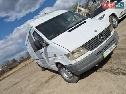 Белый Мерседес Sprinter, объемом двигателя 2.9 л и пробегом 111 тыс. км за 2800 $, фото 1 на Automoto.ua