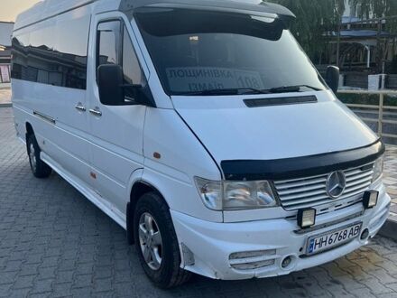 Белый Мерседес Sprinter, объемом двигателя 2.87 л и пробегом 392 тыс. км за 9700 $, фото 1 на Automoto.ua