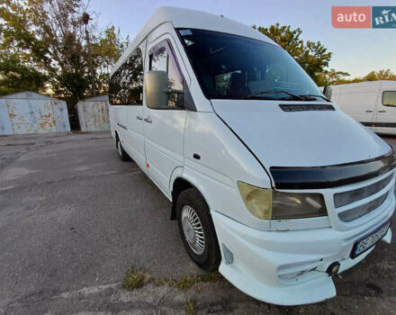 Белый Мерседес Sprinter, объемом двигателя 2.87 л и пробегом 120 тыс. км за 8500 $, фото 1 на Automoto.ua