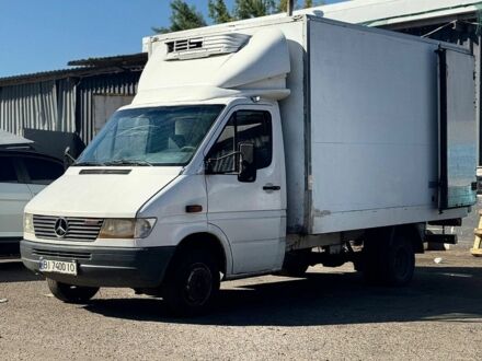 Белый Мерседес Sprinter, объемом двигателя 2.87 л и пробегом 645 тыс. км за 7200 $, фото 1 на Automoto.ua