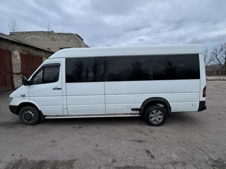 Белый Мерседес Sprinter, объемом двигателя 2.87 л и пробегом 100 тыс. км за 12000 $, фото 1 на Automoto.ua