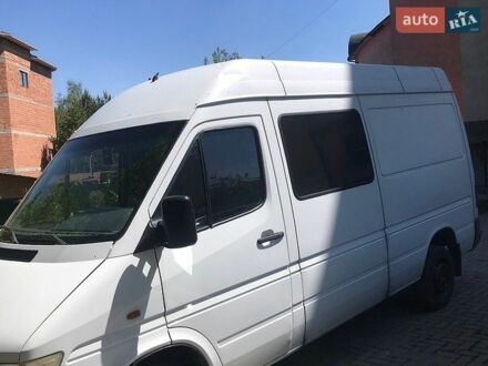 Белый Мерседес Sprinter, объемом двигателя 2.9 л и пробегом 441 тыс. км за 7000 $, фото 1 на Automoto.ua