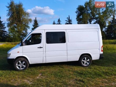 Белый Мерседес Sprinter, объемом двигателя 2.87 л и пробегом 900 тыс. км за 6000 $, фото 1 на Automoto.ua