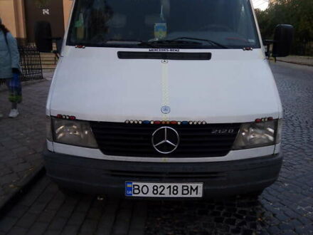 Белый Мерседес Sprinter, объемом двигателя 2.9 л и пробегом 4 тыс. км за 5600 $, фото 1 на Automoto.ua