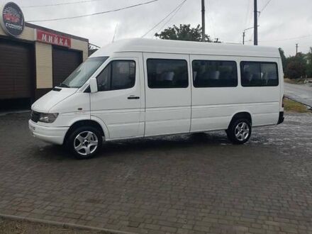 Белый Мерседес Sprinter, объемом двигателя 2.87 л и пробегом 100 тыс. км за 7900 $, фото 1 на Automoto.ua