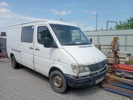 Белый Мерседес Sprinter, объемом двигателя 2.9 л и пробегом 1 тыс. км за 3000 $, фото 1 на Automoto.ua