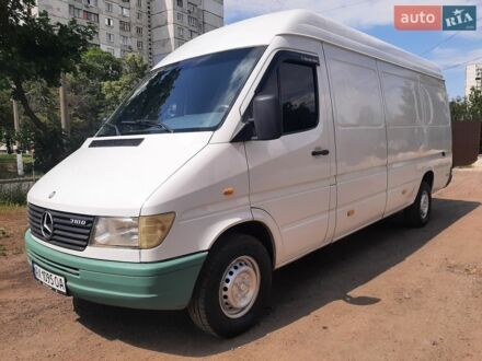 Белый Мерседес Sprinter, объемом двигателя 2.87 л и пробегом 465 тыс. км за 8500 $, фото 1 на Automoto.ua