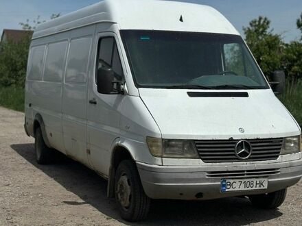 Белый Мерседес Sprinter, объемом двигателя 2.87 л и пробегом 600 тыс. км за 4500 $, фото 1 на Automoto.ua