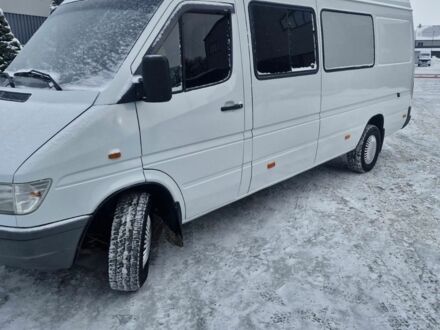 Белый Мерседес Sprinter, объемом двигателя 2.9 л и пробегом 290 тыс. км за 10300 $, фото 1 на Automoto.ua