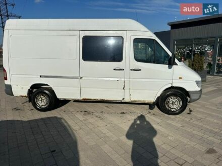 Белый Мерседес Sprinter, объемом двигателя 2.87 л и пробегом 480 тыс. км за 4800 $, фото 1 на Automoto.ua