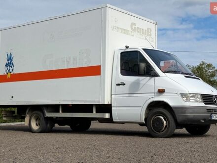 Белый Мерседес Sprinter, объемом двигателя 2.87 л и пробегом 130 тыс. км за 19750 $, фото 1 на Automoto.ua