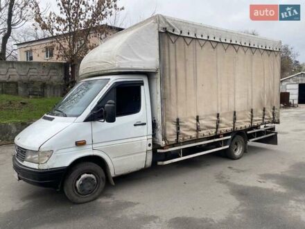 Белый Мерседес Sprinter, объемом двигателя 2.87 л и пробегом 400 тыс. км за 10000 $, фото 1 на Automoto.ua