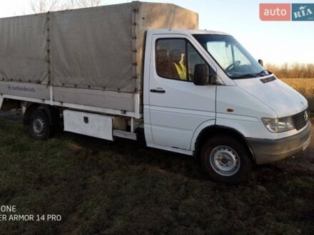 Белый Мерседес Sprinter, объемом двигателя 2.87 л и пробегом 600 тыс. км за 10500 $, фото 1 на Automoto.ua
