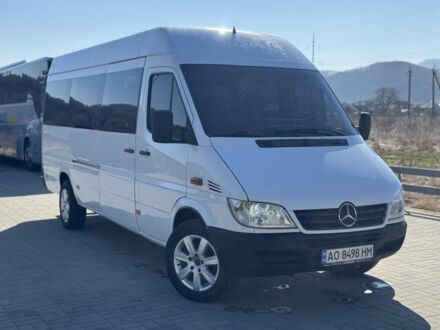 Білий Мерседес Sprinter, об'ємом двигуна 2.1 л та пробігом 400 тис. км за 6450 $, фото 1 на Automoto.ua