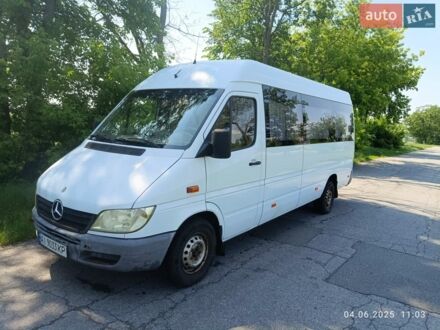 Білий Мерседес Sprinter, об'ємом двигуна 2.15 л та пробігом 200 тис. км за 6900 $, фото 1 на Automoto.ua