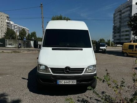Білий Мерседес Sprinter, об'ємом двигуна 2.2 л та пробігом 349 тис. км за 8777 $, фото 1 на Automoto.ua