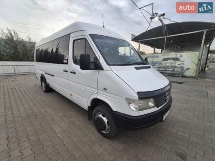 Белый Мерседес Sprinter, объемом двигателя 2.87 л и пробегом 538 тыс. км за 10900 $, фото 1 на Automoto.ua