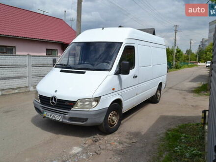 Білий Мерседес Sprinter, об'ємом двигуна 2.15 л та пробігом 374 тис. км за 9200 $, фото 1 на Automoto.ua