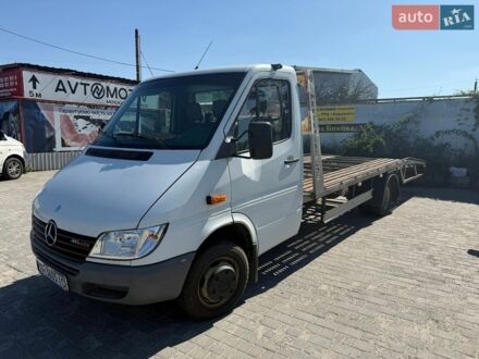 Белый Мерседес Sprinter, объемом двигателя 2.15 л и пробегом 300 тыс. км за 14000 $, фото 1 на Automoto.ua
