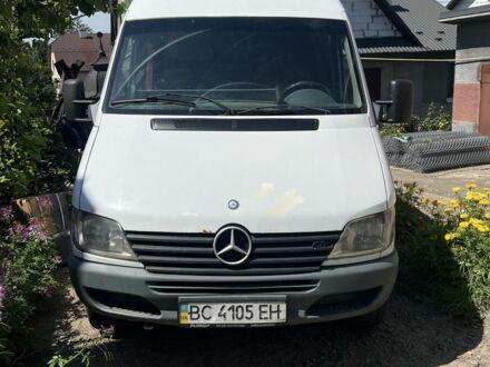 Білий Мерседес Sprinter, об'ємом двигуна 2.1 л та пробігом 177 тис. км за 7226 $, фото 1 на Automoto.ua