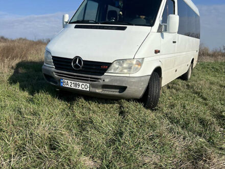 Білий Мерседес Sprinter, об'ємом двигуна 2.15 л та пробігом 700 тис. км за 10000 $, фото 1 на Automoto.ua