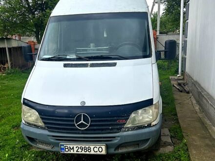 Мерседес Sprinter 2000 в Ромнах на Automoto.ua Белый Мерседес Sprinter, объемом двигателя 2.1 л и пробегом 500 тыс. км за 5500 $, фото 1 на Automoto.ua