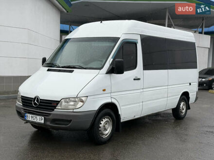 Білий Мерседес Sprinter, об'ємом двигуна 2.2 л та пробігом 580 тис. км за 8200 $, фото 1 на Automoto.ua
