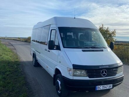 Белый Мерседес Sprinter, объемом двигателя 2.9 л и пробегом 539 тыс. км за 12500 $, фото 1 на Automoto.ua