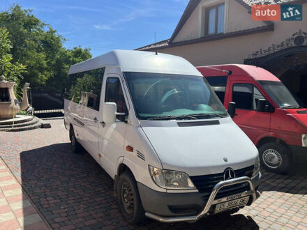 Мерседес Sprinter 2000 в Черновцах на Automoto.ua Белый Мерседес Sprinter, объемом двигателя 2.3 л и пробегом 400 тыс. км за 8000 $, фото 1 на Automoto.ua