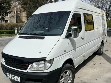 Білий Мерседес Sprinter, об'ємом двигуна 2.2 л та пробігом 390 тис. км за 10000 $, фото 1 на Automoto.ua