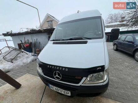 Білий Мерседес Sprinter, об'ємом двигуна 2.69 л та пробігом 726 тис. км за 12499 $, фото 1 на Automoto.ua