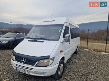 Мерседес Sprinter 2001 в Хусте на Automoto.ua Белый Мерседес Sprinter, объемом двигателя 2.15 л и пробегом 399 тыс. км за 5600 $, фото 1 на Automoto.ua