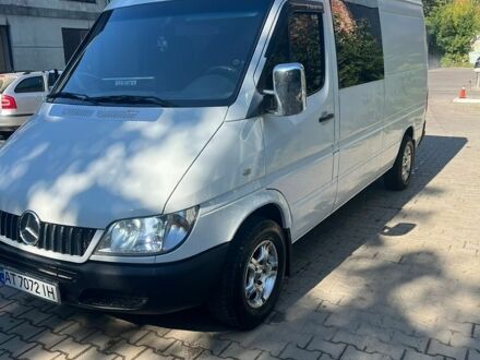 Білий Мерседес Sprinter, об'ємом двигуна 2.2 л та пробігом 800 тис. км за 7900 $, фото 1 на Automoto.ua