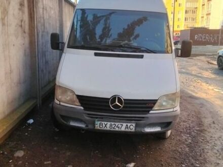 Білий Мерседес Sprinter, об'ємом двигуна 2.1 л та пробігом 38 тис. км за 4900 $, фото 1 на Automoto.ua