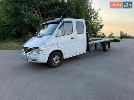 Білий Мерседес Sprinter, об'ємом двигуна 2.7 л та пробігом 400 тис. км за 14000 $, фото 1 на Automoto.ua
