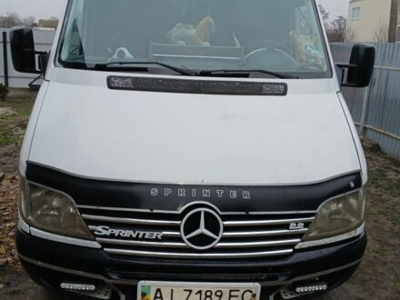 Білий Мерседес Sprinter, об'ємом двигуна 2.2 л та пробігом 477 тис. км за 10000 $, фото 1 на Automoto.ua
