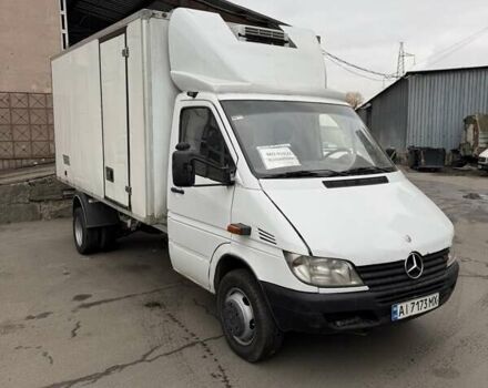 Белый Мерседес Sprinter, объемом двигателя 2.7 л и пробегом 500 тыс. км за 9500 $, фото 1 на Automoto.ua