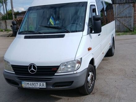 Білий Мерседес Sprinter, об'ємом двигуна 2.7 л та пробігом 650 тис. км за 15200 $, фото 1 на Automoto.ua