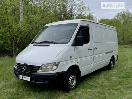 Білий Мерседес Sprinter, об'ємом двигуна 2.2 л та пробігом 618 тис. км за 6200 $, фото 1 на Automoto.ua