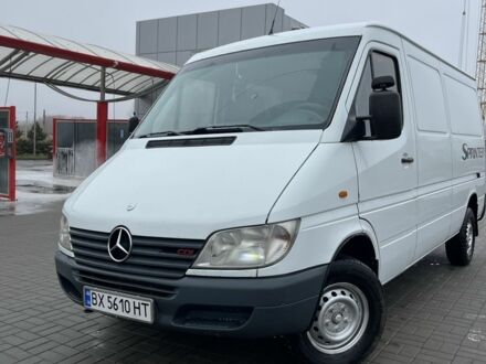 Белый Мерседес Sprinter, объемом двигателя 2.1 л и пробегом 364 тыс. км за 7100 $, фото 1 на Automoto.ua