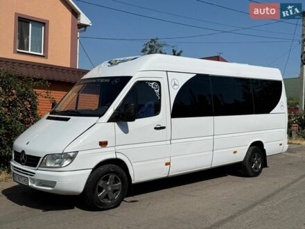 Белый Мерседес Sprinter, объемом двигателя 2.15 л и пробегом 100 тыс. км за 12900 $, фото 1 на Automoto.ua