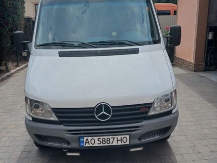 Белый Мерседес Sprinter, объемом двигателя 2.1 л и пробегом 600 тыс. км за 6800 $, фото 1 на Automoto.ua