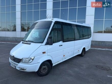 Белый Мерседес Sprinter, объемом двигателя 2.7 л и пробегом 472 тыс. км за 10500 $, фото 1 на Automoto.ua