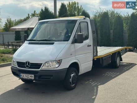 Белый Мерседес Sprinter, объемом двигателя 2.15 л и пробегом 450 тыс. км за 18700 $, фото 1 на Automoto.ua