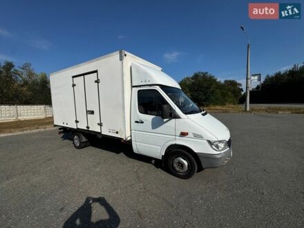 Белый Мерседес Sprinter, объемом двигателя 2.2 л и пробегом 724 тыс. км за 9800 $, фото 1 на Automoto.ua