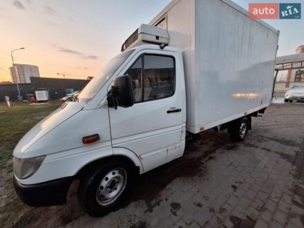 Білий Мерседес Sprinter, об'ємом двигуна 2.15 л та пробігом 483 тис. км за 6300 $, фото 1 на Automoto.ua
