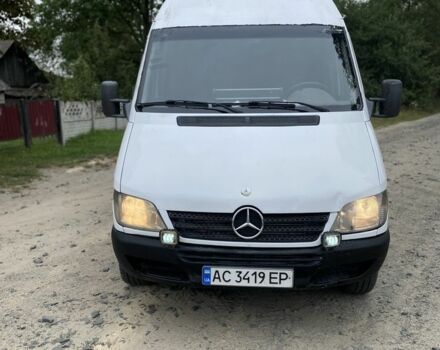 Белый Мерседес Sprinter, объемом двигателя 2.1 л и пробегом 358 тыс. км за 6700 $, фото 1 на Automoto.ua